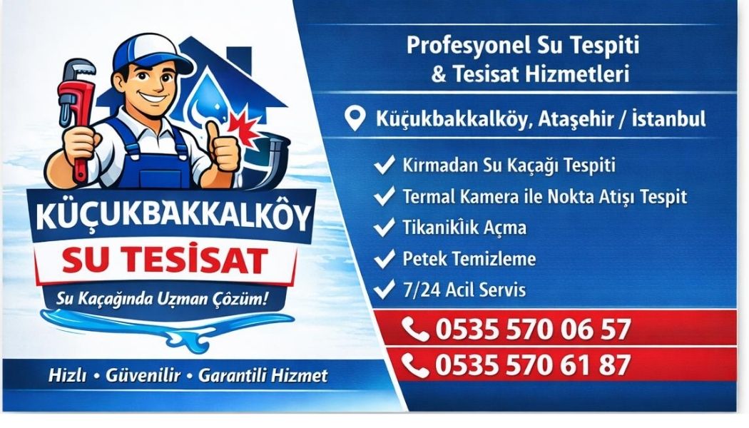 Ataşehir Küçükbakkalköy Tesisat